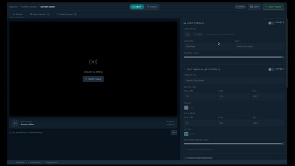 Custom overlays and branding demo